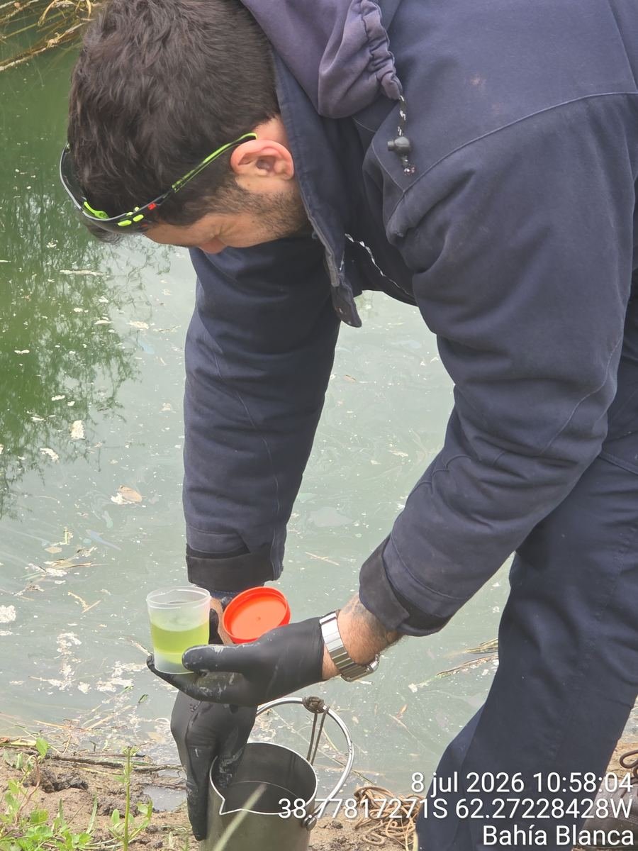 Muestreo agua